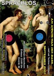 SPRACHLOS Am Anfang war der Bass - weil wir Techno l(i)eben!!!