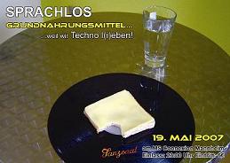 SPRACHLOS Grundnahrungsmittel - weil wir Techno l(i)eben!!!